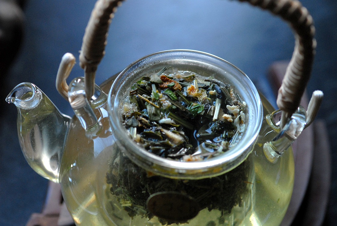 Goethe teája citrusokkal ízesített zöld tea