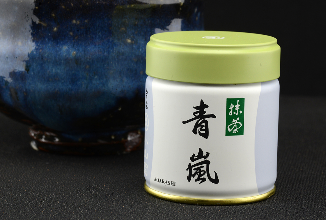 matcha aoarashi powdered green tea Marukyu-Koyamaen
