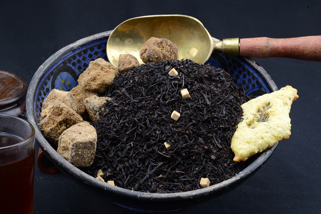 Karamell krém ízesített fekete tea