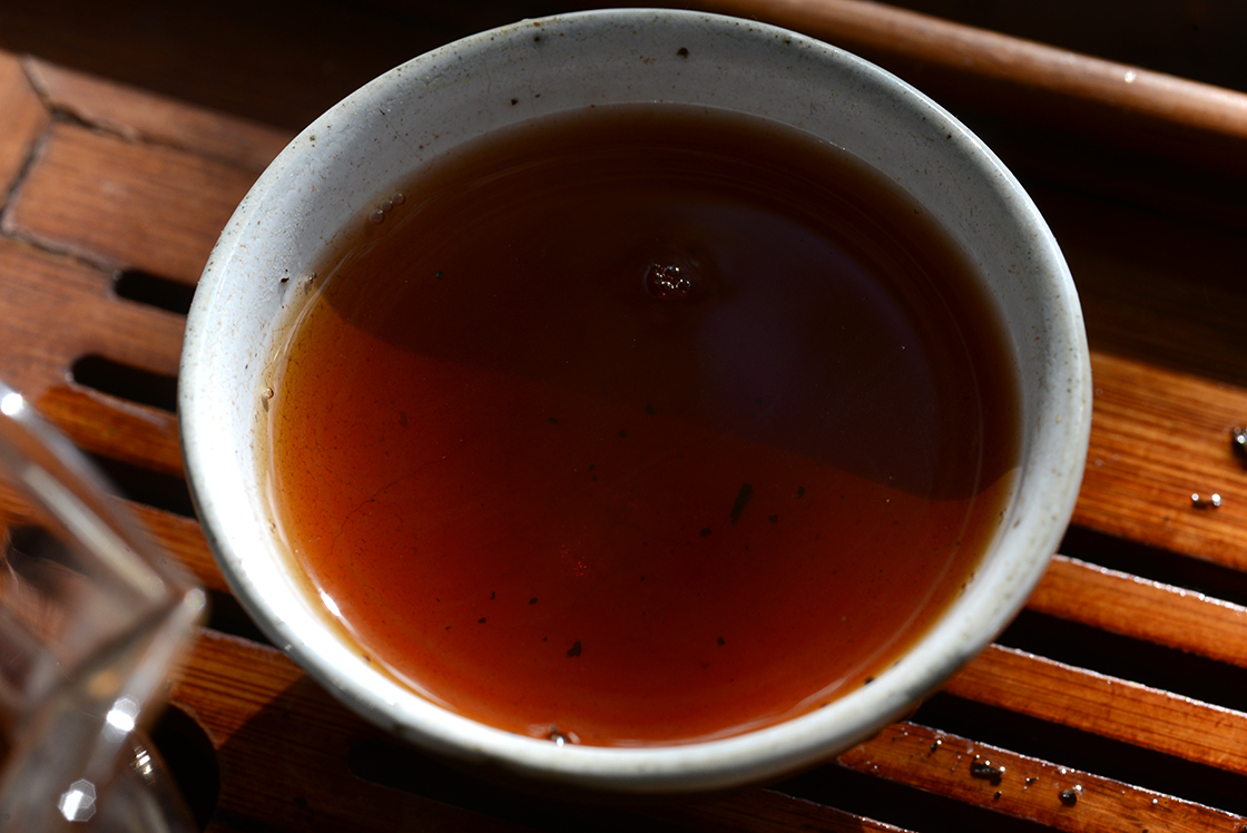 liu bao tea export grade 2011