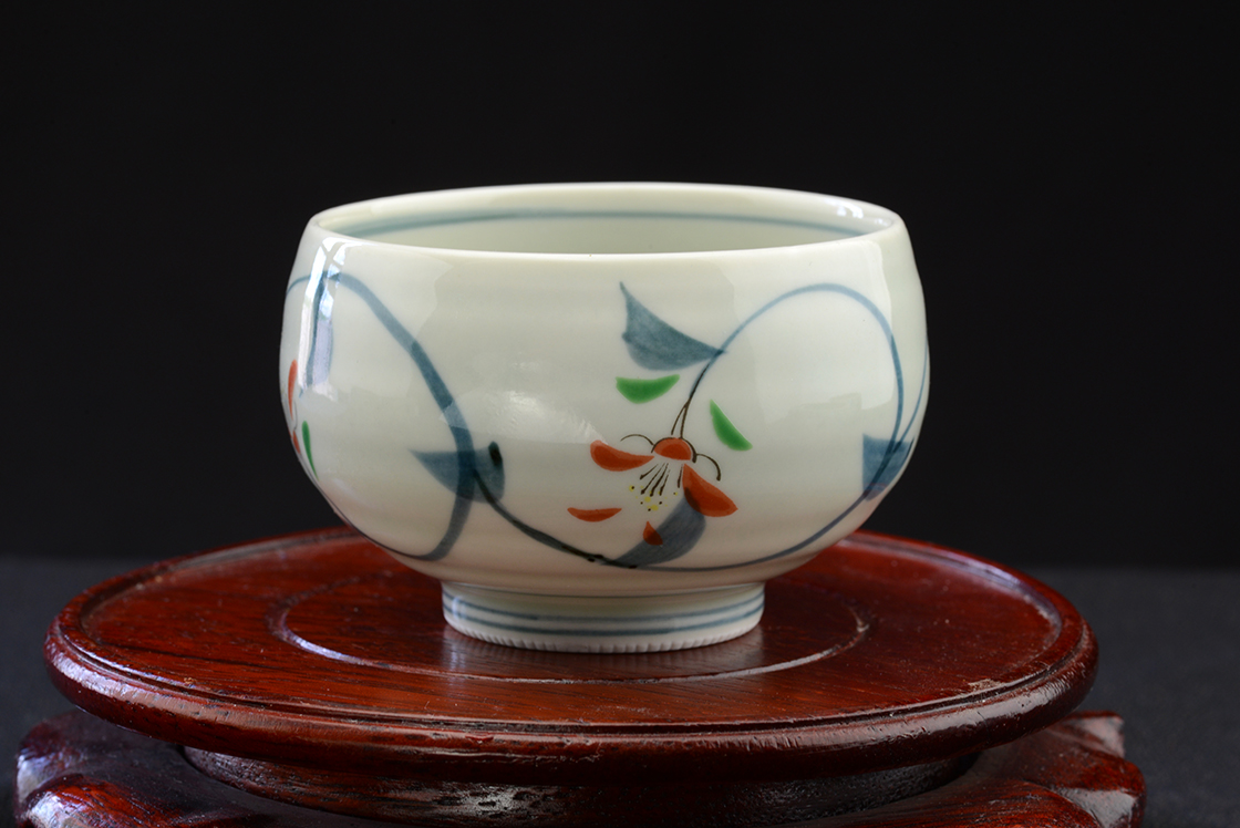 Imari Arita porcelán teáscsésze készlet