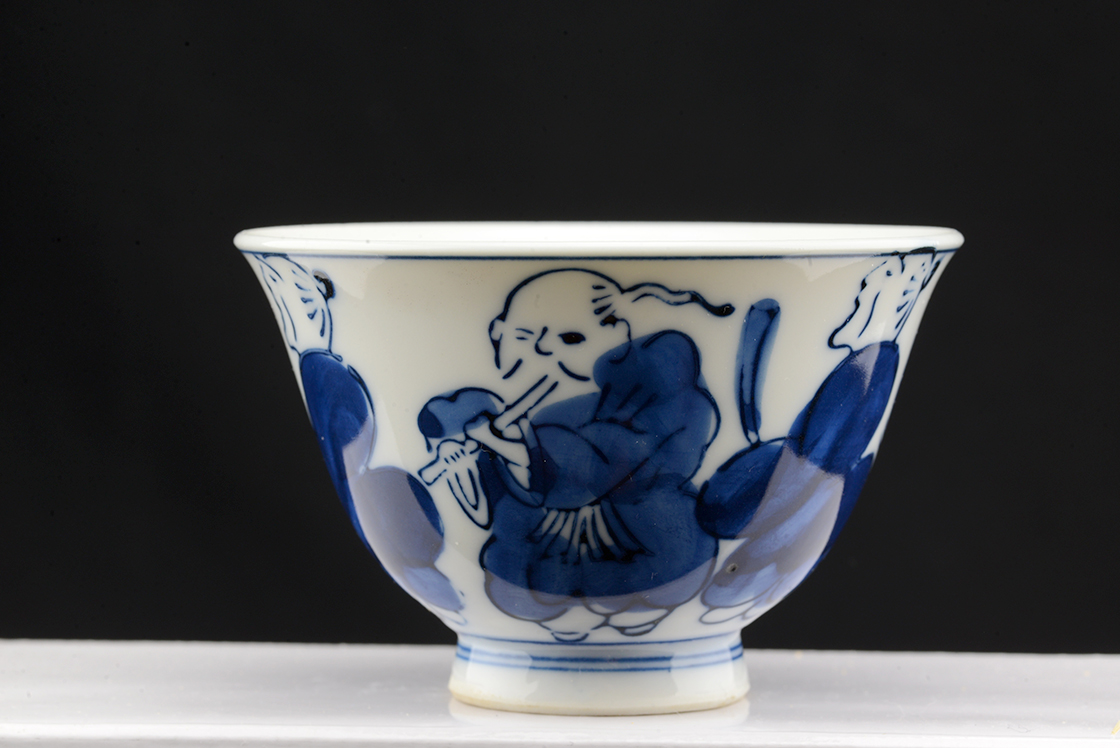 kézzel festett japán  porcelán teáscsésze készlet