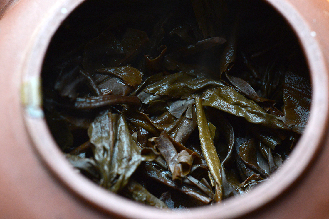 2003 Chen Yu Hao érlelt sheng puerh tea