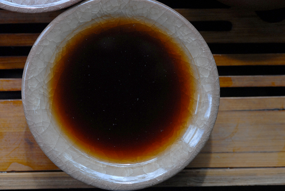 2007 Jiu Wan leveles arany rügy shu puerh tea