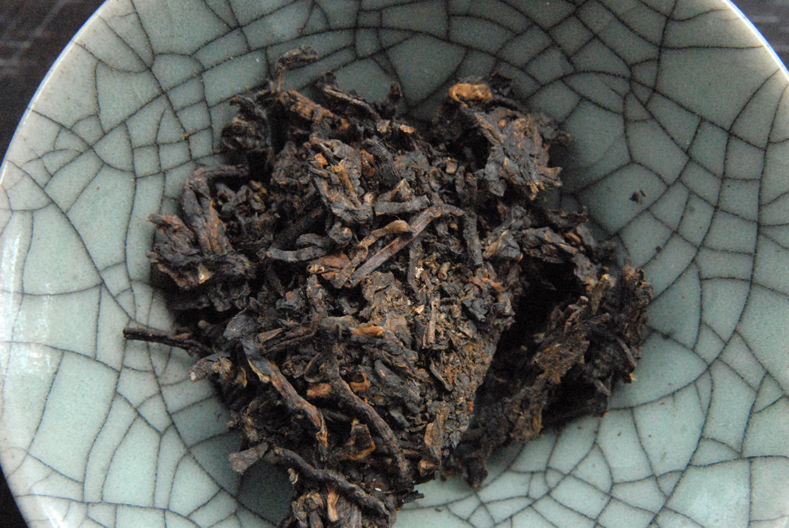 2007 menghai 7562 shu puer tea