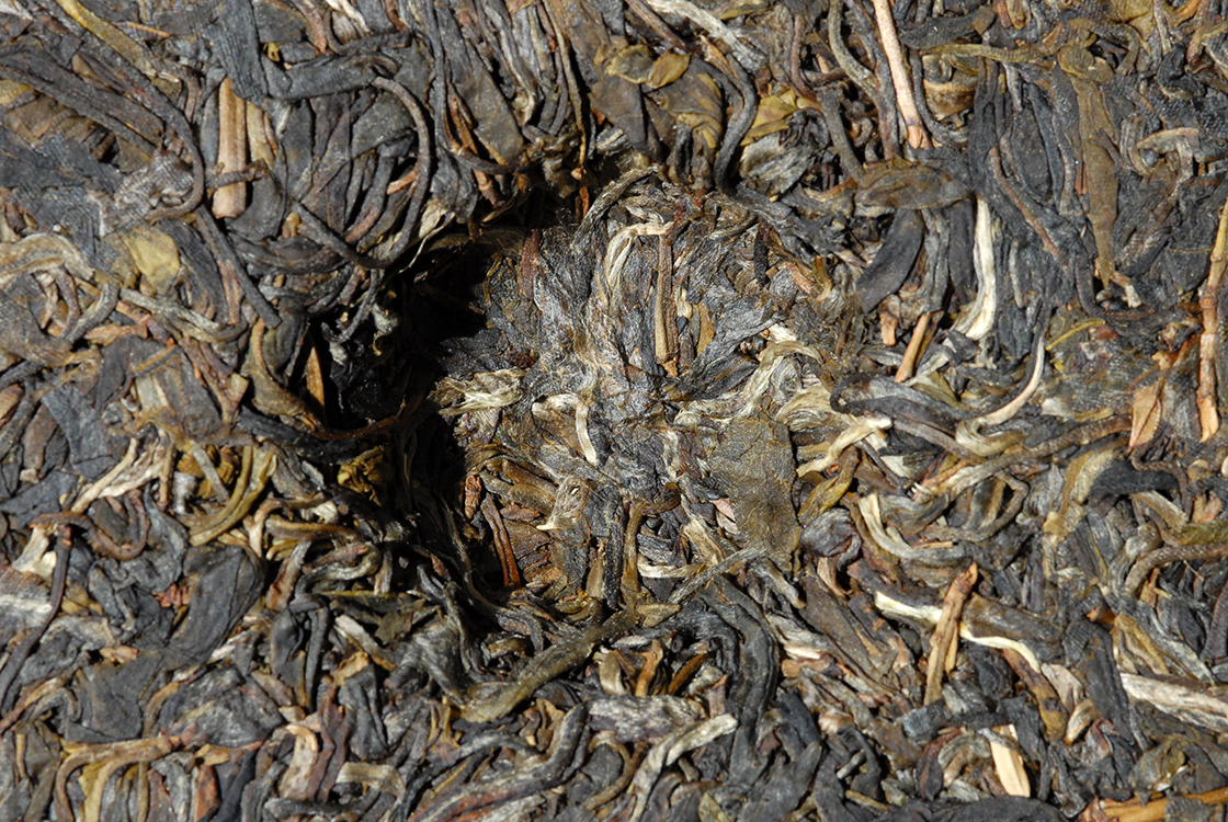 2009 gua feng zhai yiwu sheng puerh tea