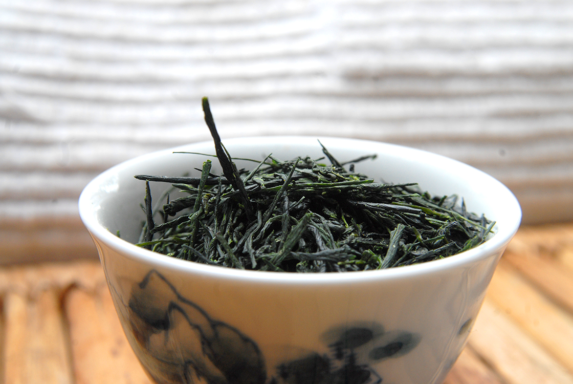 gyokuro tama homare árnyékolt díjnyertes japán zöld tea