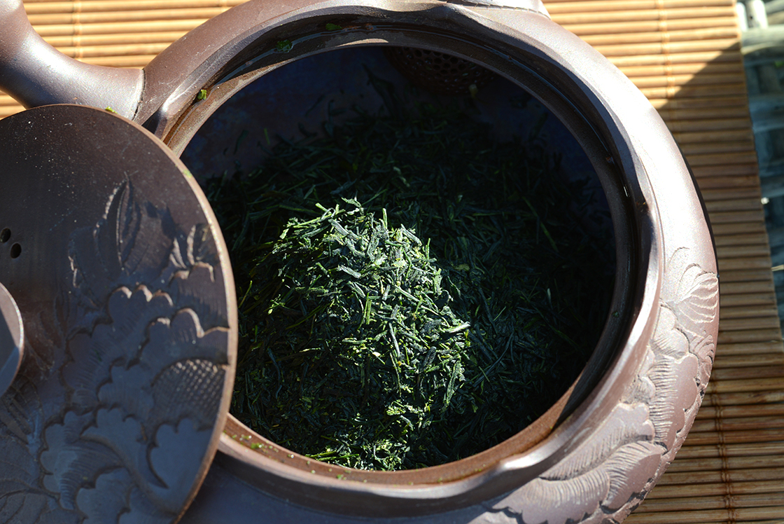 Hoshino Shuppin gyokuro árnyékolt japán zöld tea