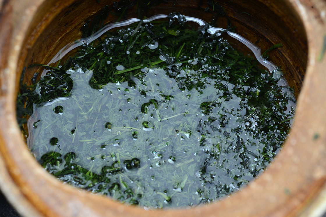 Hoshino gyokuro seiun árnyékolt japán zöld tea