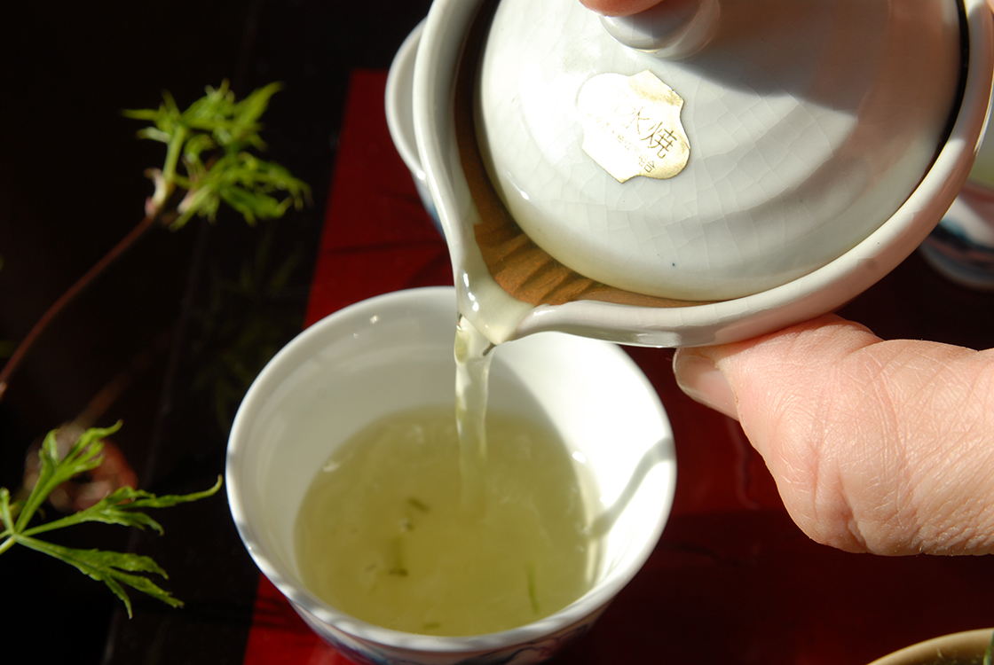 Marukyu-Koamaen Karigane Muratake gyokuro premium japanese green tea