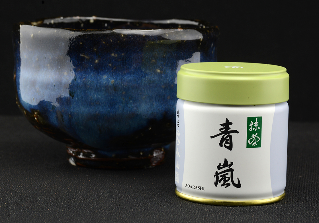 matcha aoarashi powdered green tea Marukyu-Koyamaen