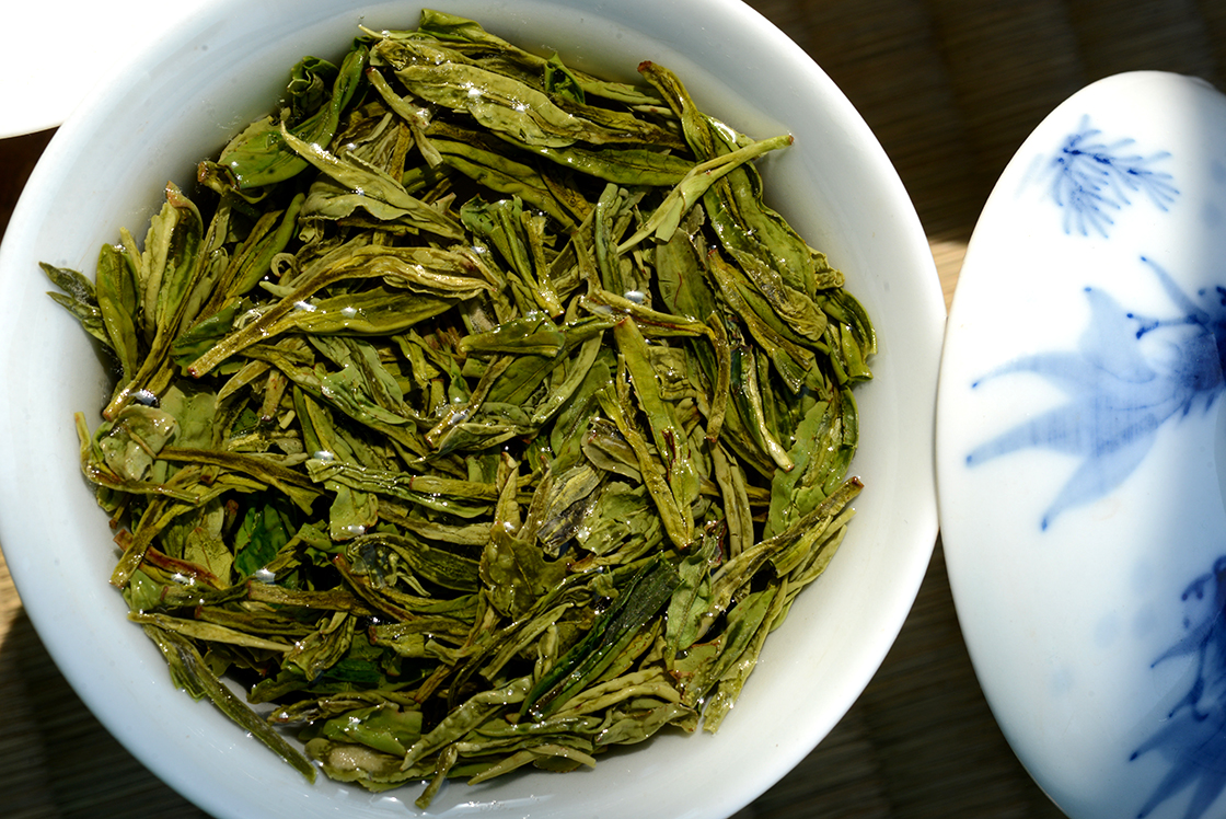 Prémium Shi Feng Long Jing  kínai zöld tea