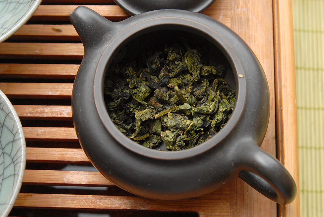 spring tie guan yin flower aroma oolong tea