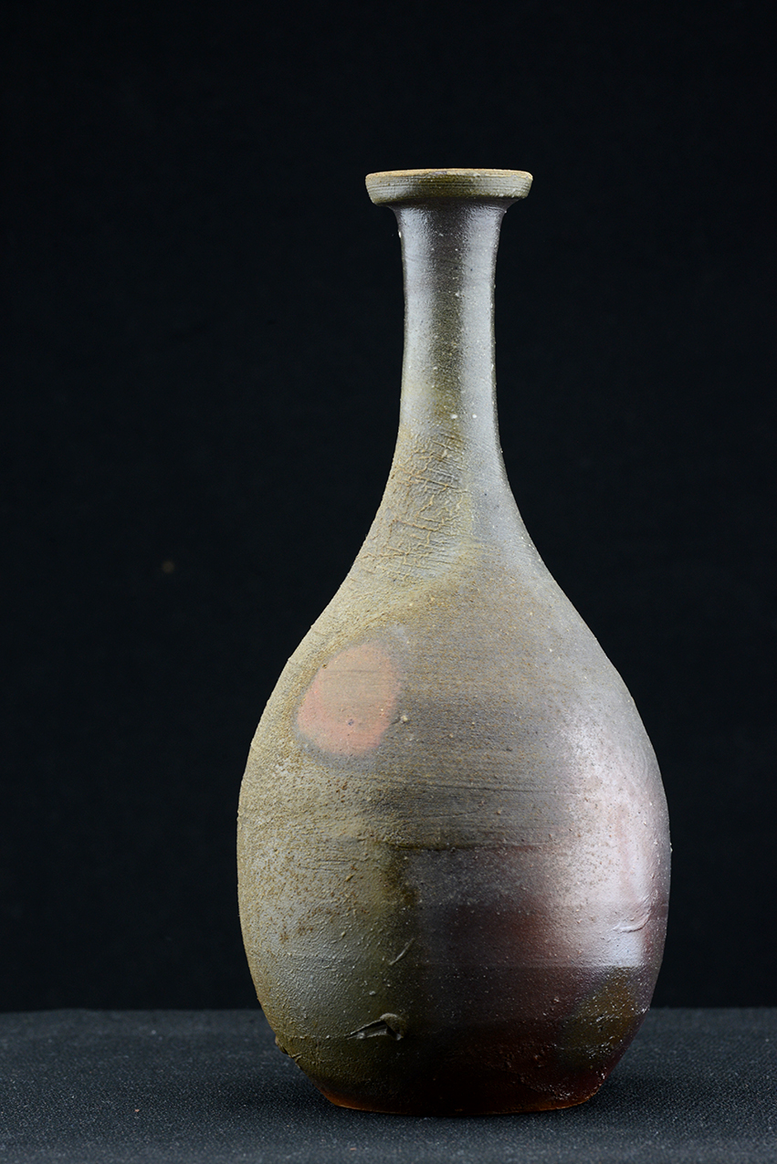 Takaaki Ohira bizen hanaire vase