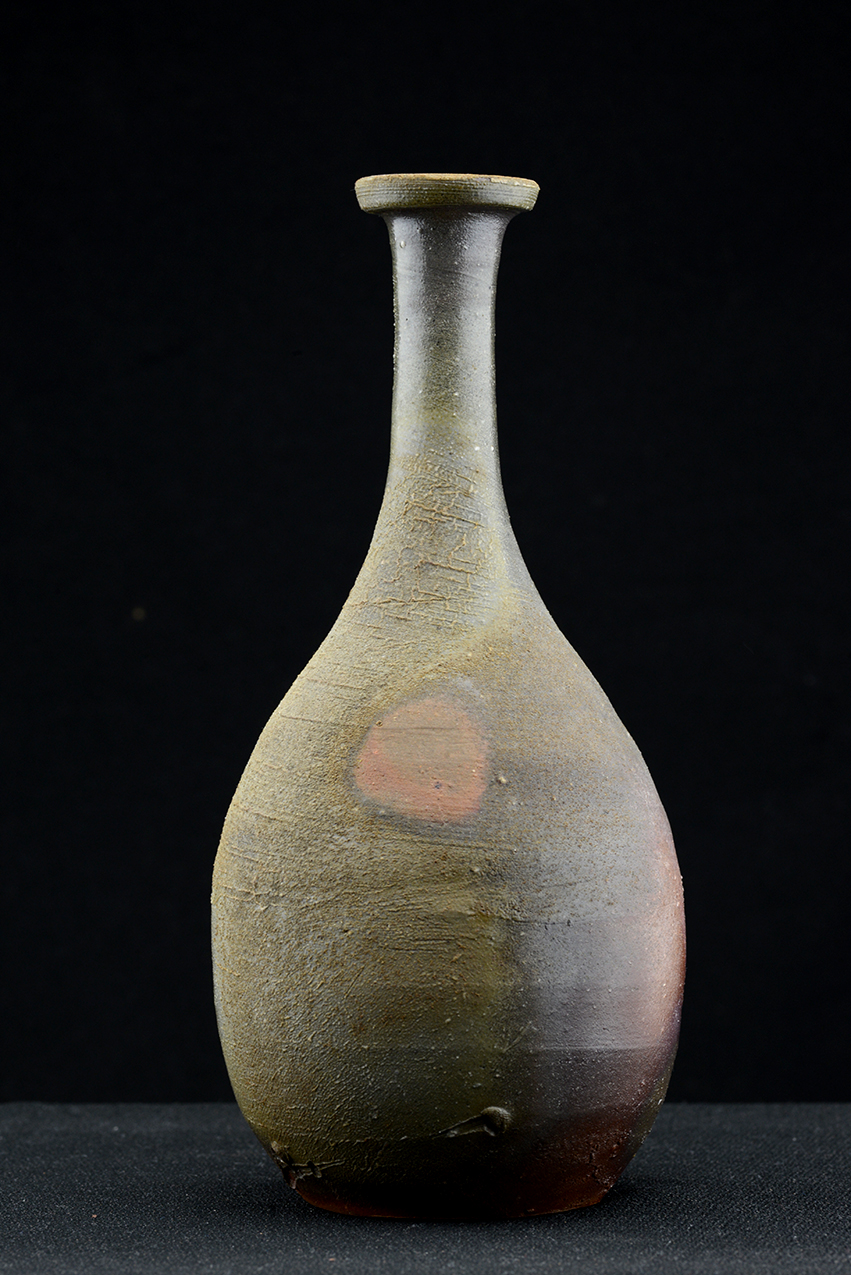 Takaaki Ohira bizen hanaire vase