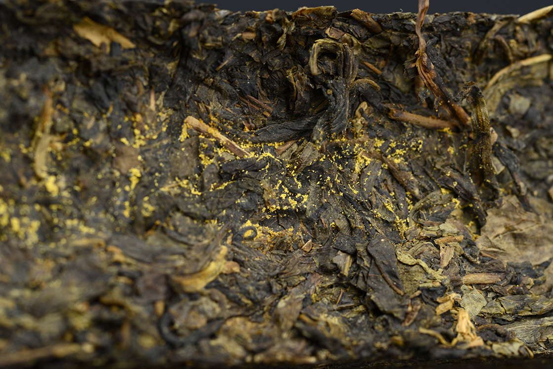 golden flower hei cha dark tea