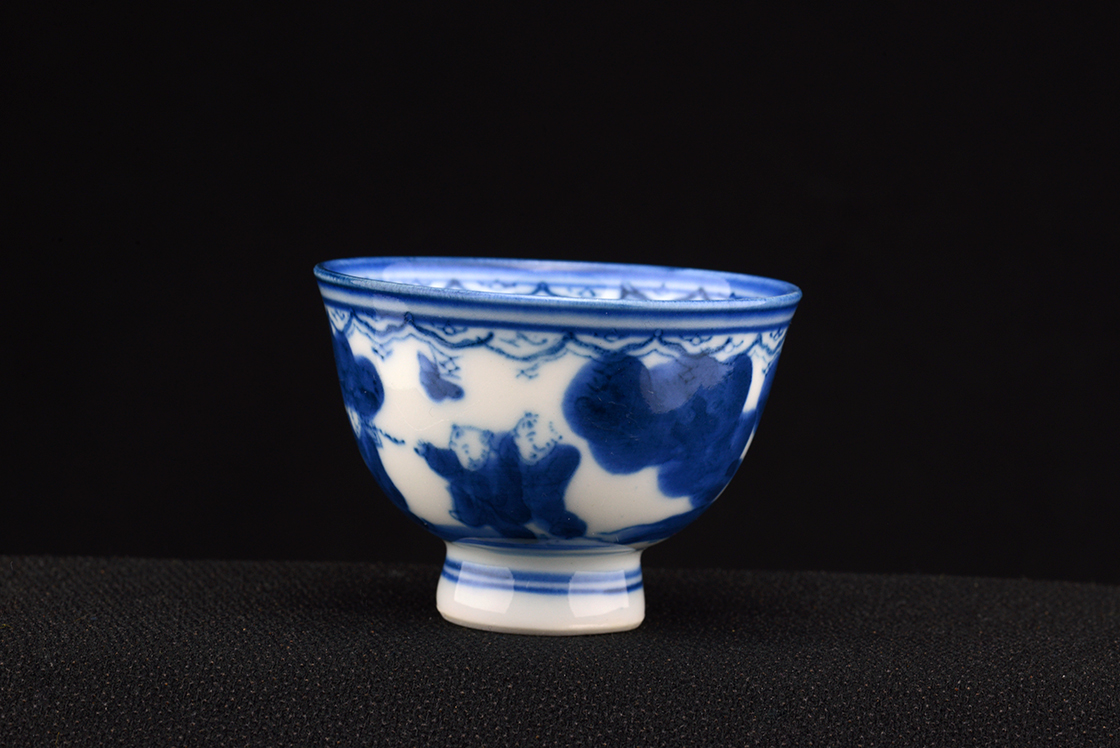 Nabeshima porcelán teáscsésze készlet