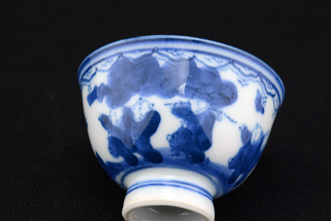 Nabeshima porcelán teáscsésze készlet