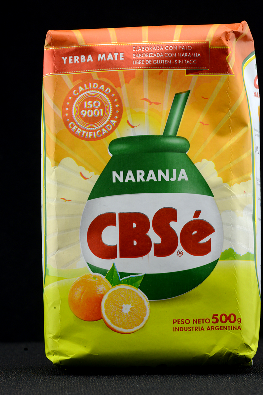 CBSé naranccsal kevert mate tea