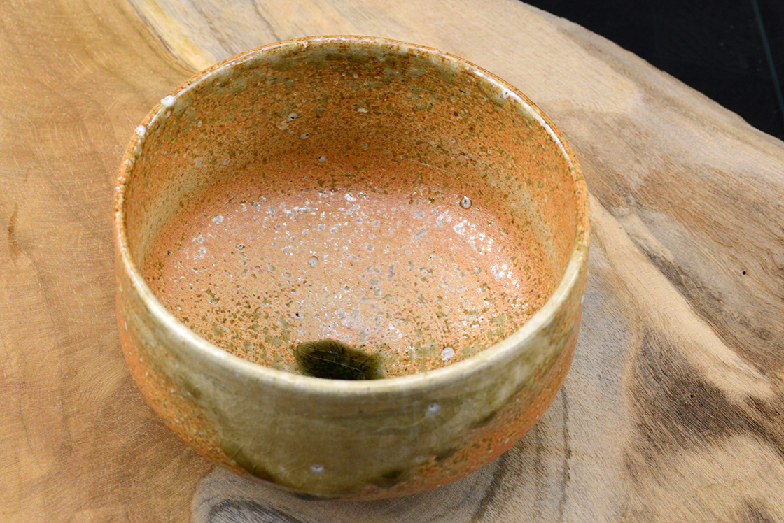 Shigaraki chawan japán matcha teáscsésze