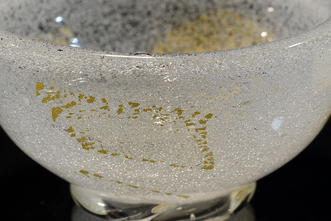 kézműves üveg chawan matcha csésze