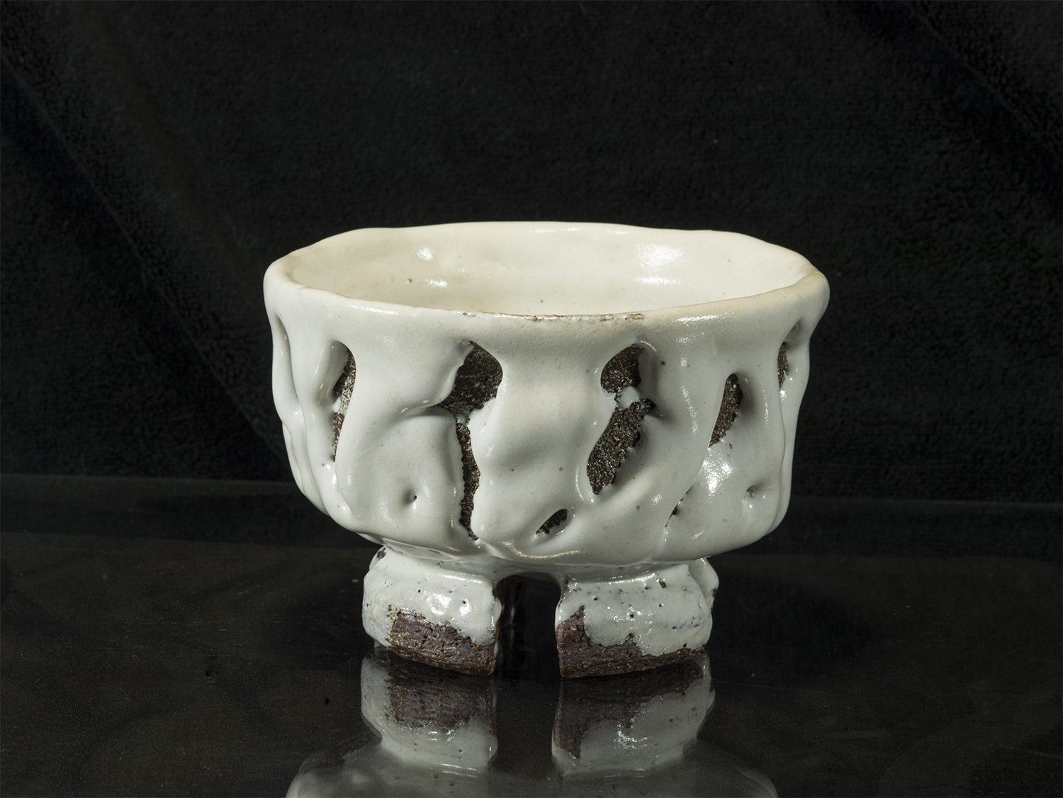 Yamane Seigan oni hagi chawan