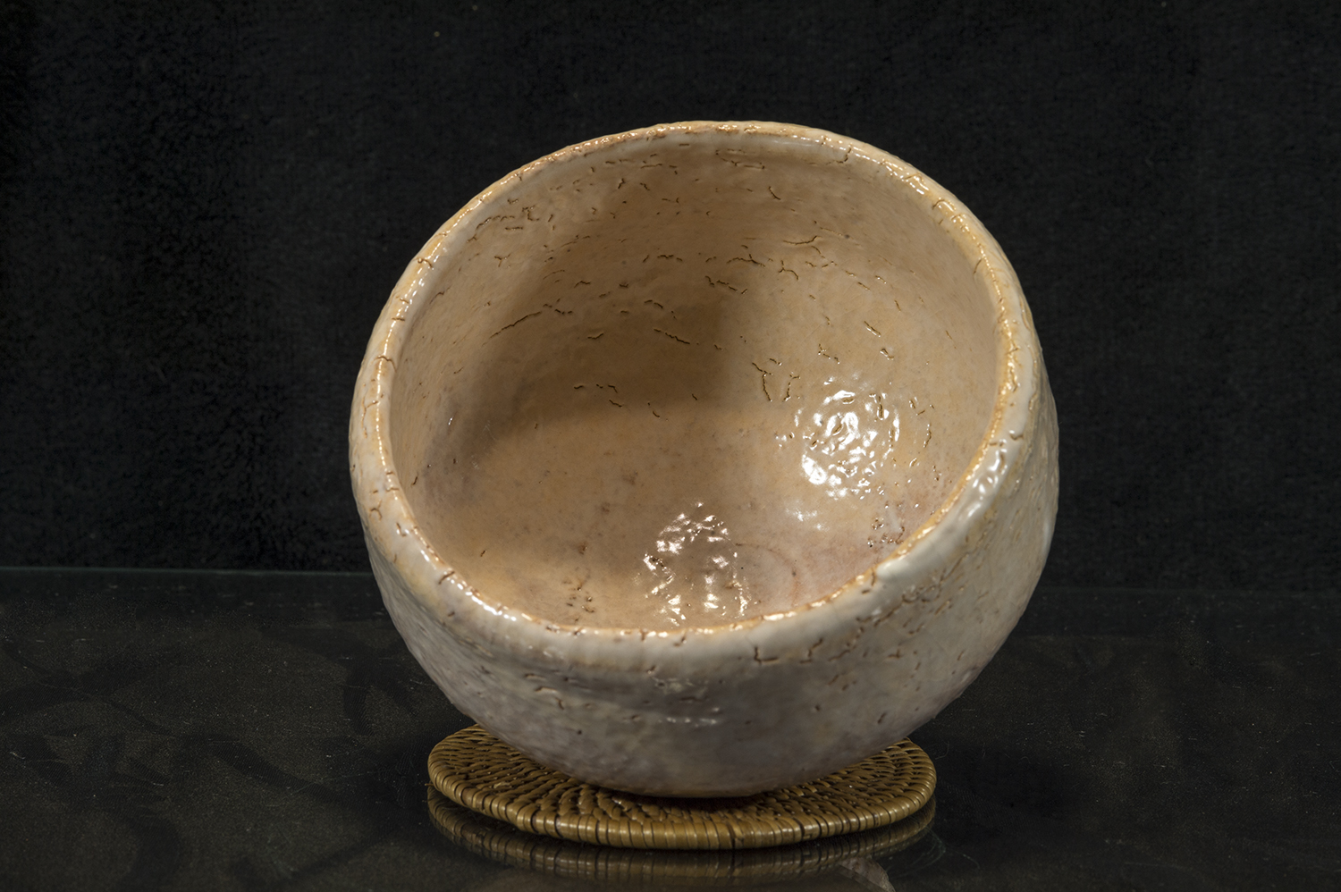 Yoshida Shoen Hagi chawan matcha teáscsésze