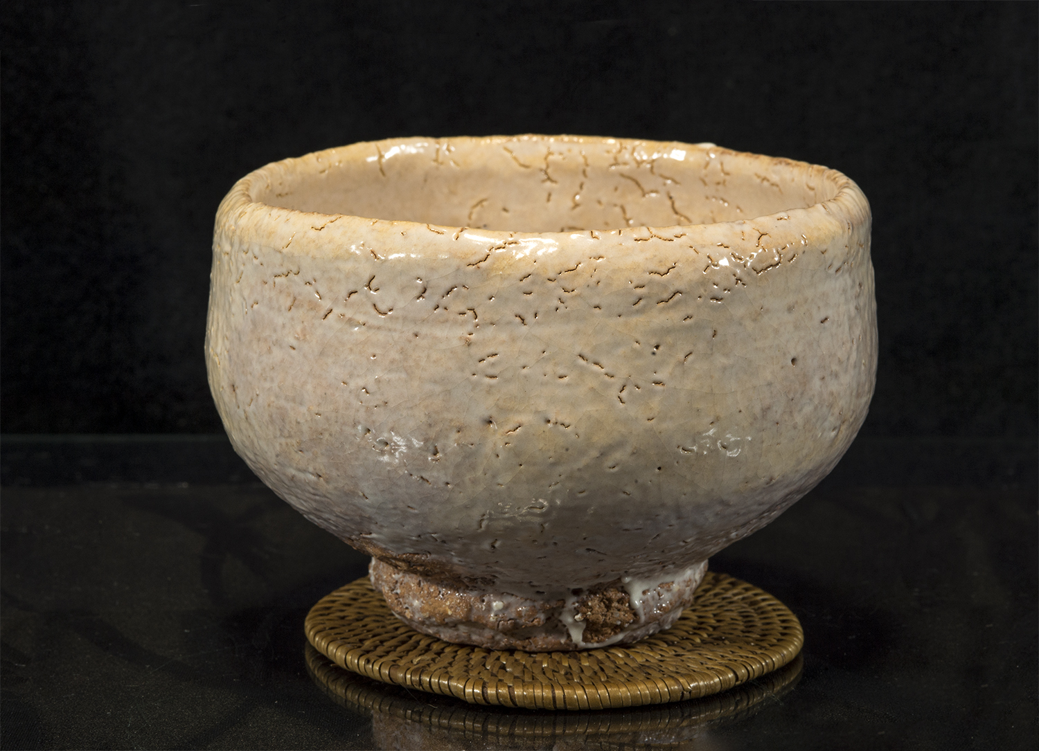 Yoshida Shoen Hagi chawan matcha teáscsésze