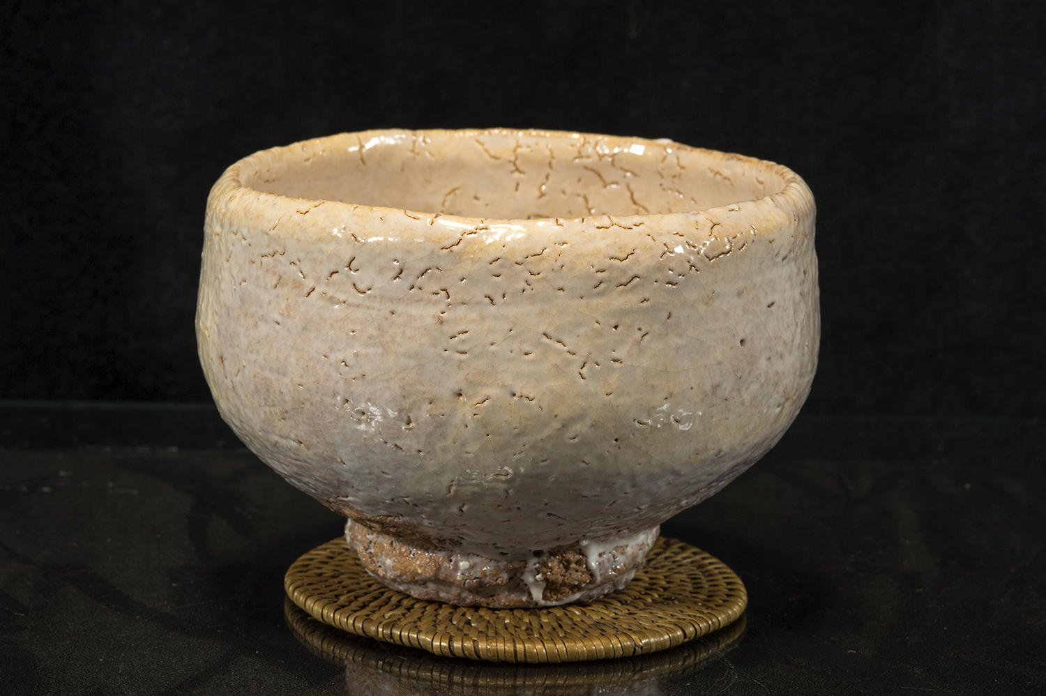 Yoshida Shoen Hagi chawan matcha teáscsésze