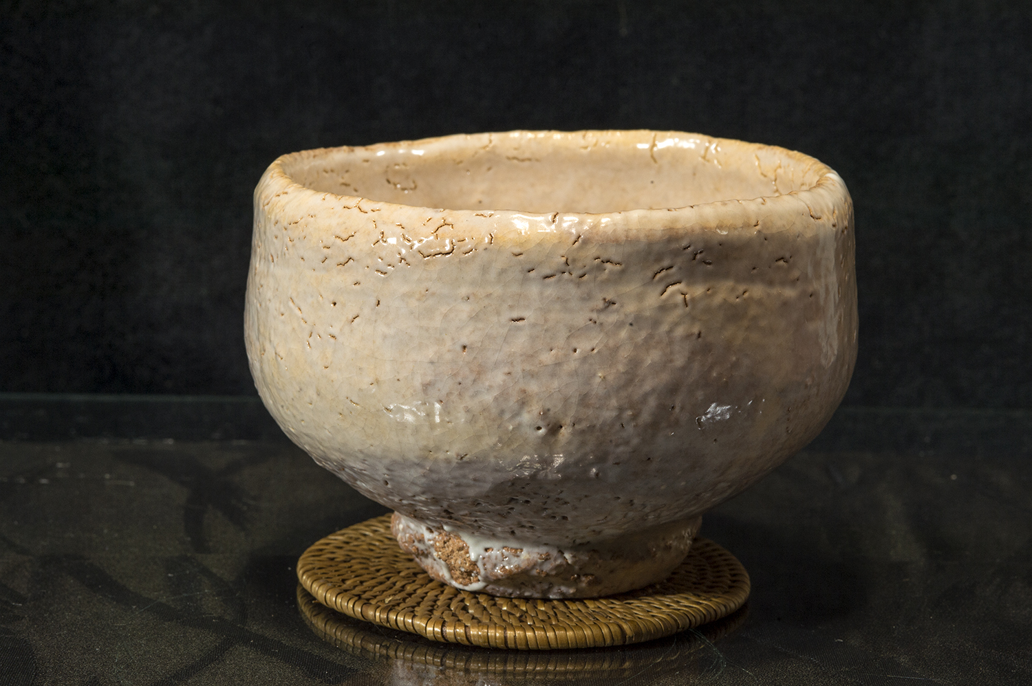 Yoshida Shoen Hagi chawan matcha teáscsésze
