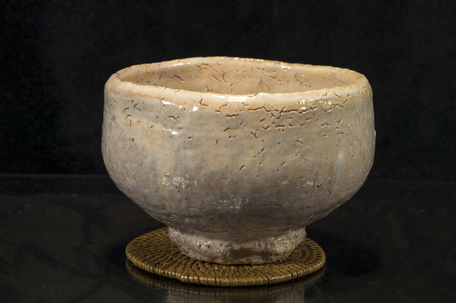 Yoshida Shoen Hagi chawan matcha teáscsésze