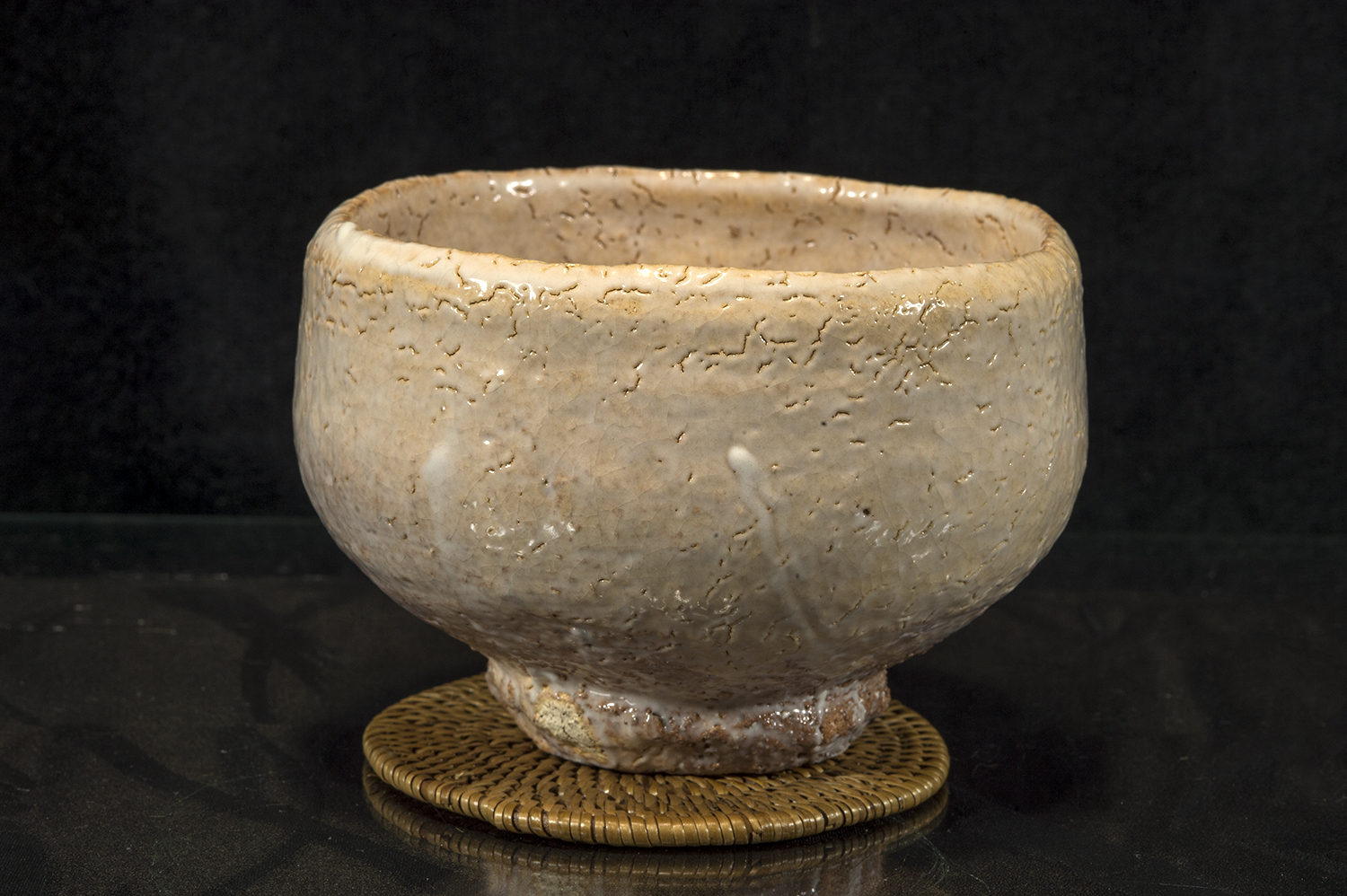 Yoshida Shoen Hagi chawan matcha teáscsésze