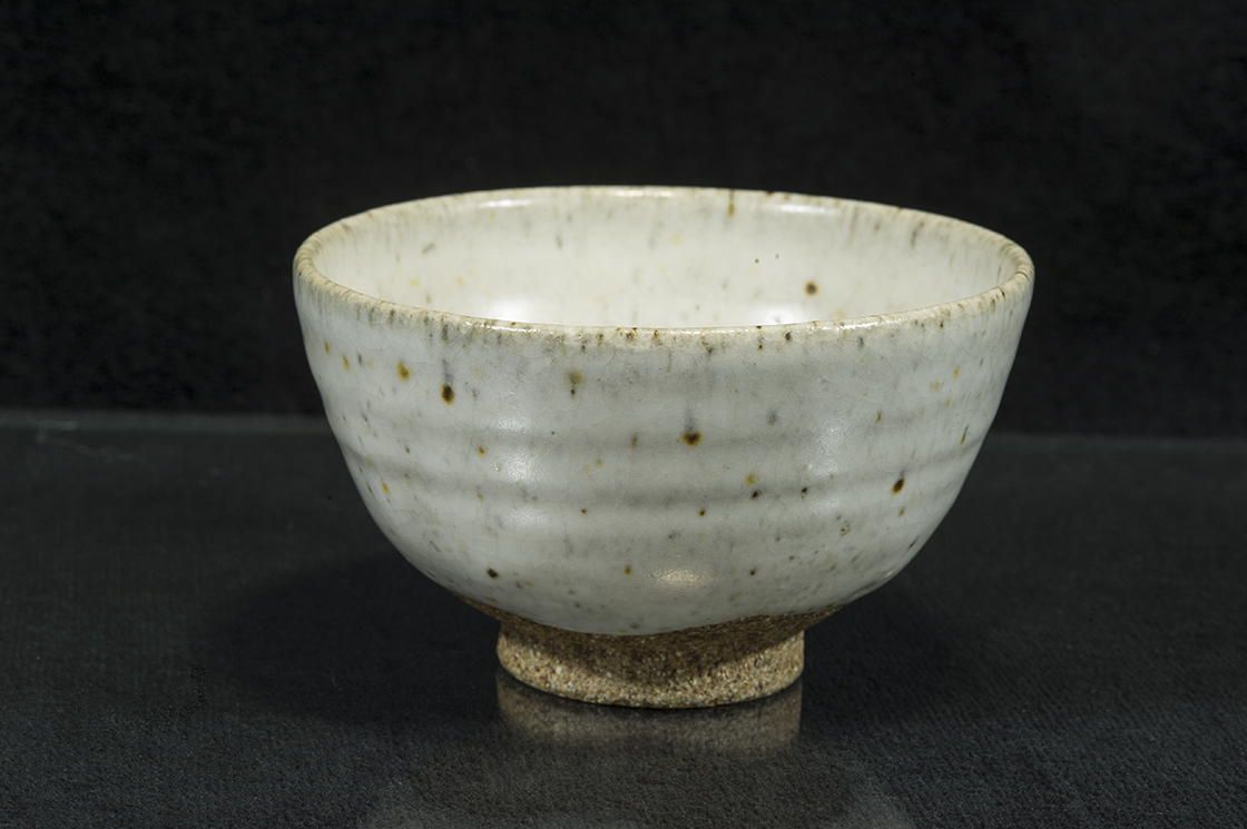 csillámló hótakaró chawan matcha teáscsésze Seiryūgama 青龍窯