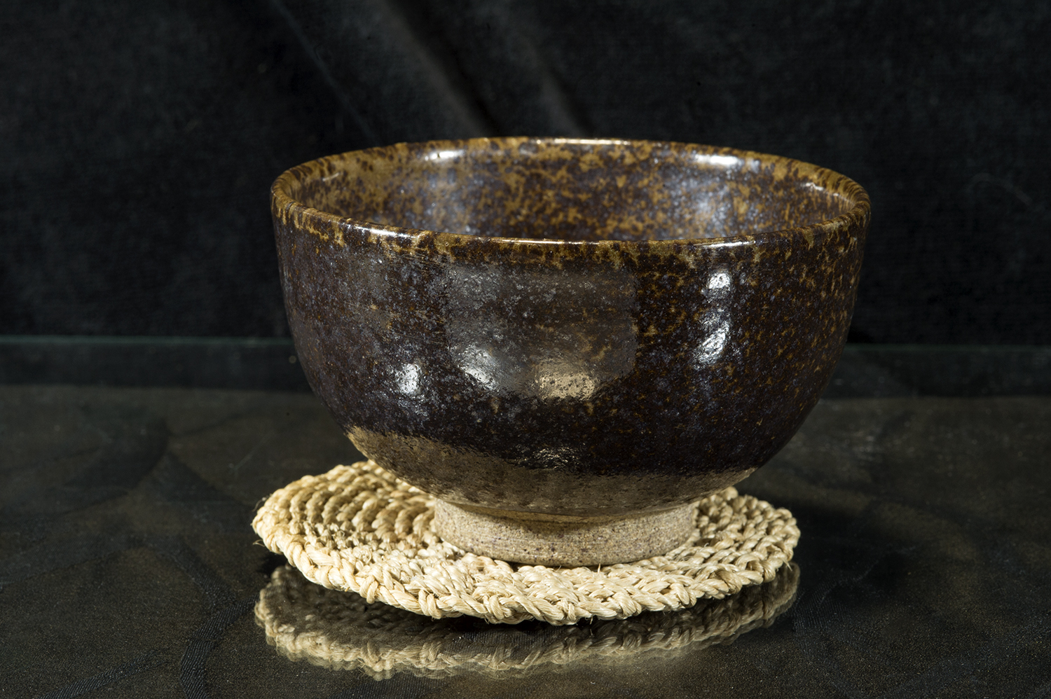Ryuhei Niwa fekete hó hirashimizu chawan