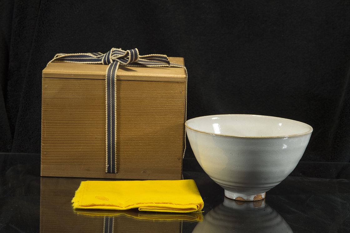 kobiki chawan japán matcha teáscsésze