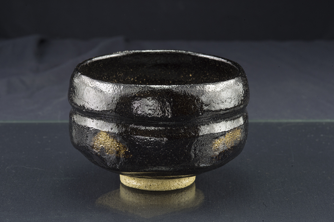 Daitokuji templom fekete raku chawan 7