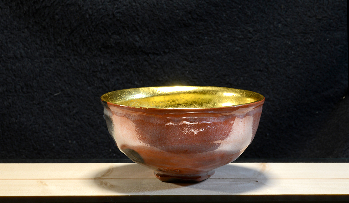 Shimadai újévi raku chawan