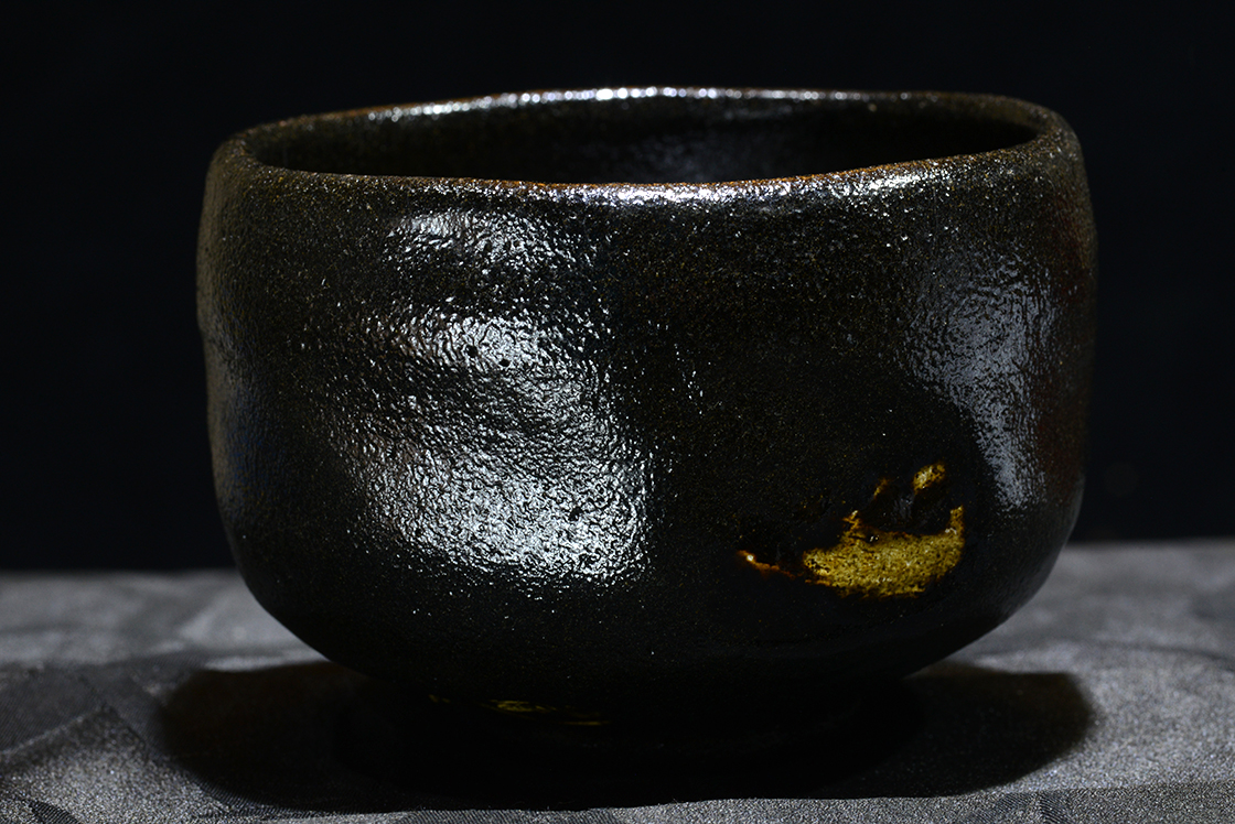 Shunpo inoue kuro raku chawan