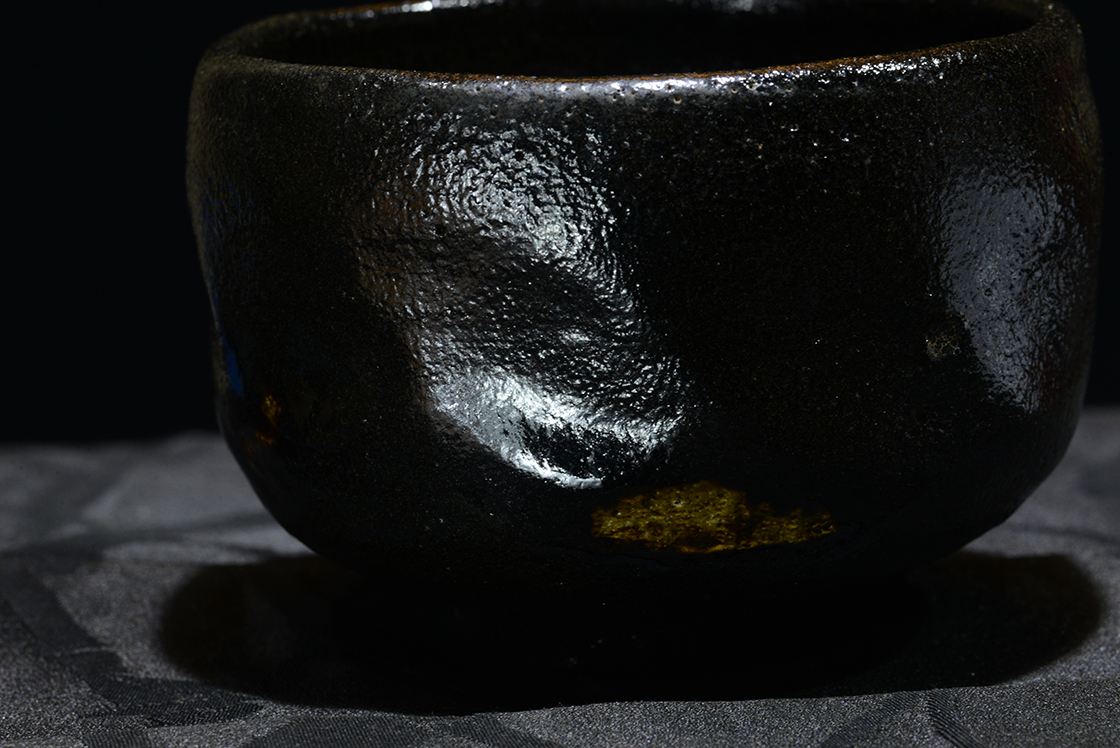 Shunpo inoue kuro raku chawan