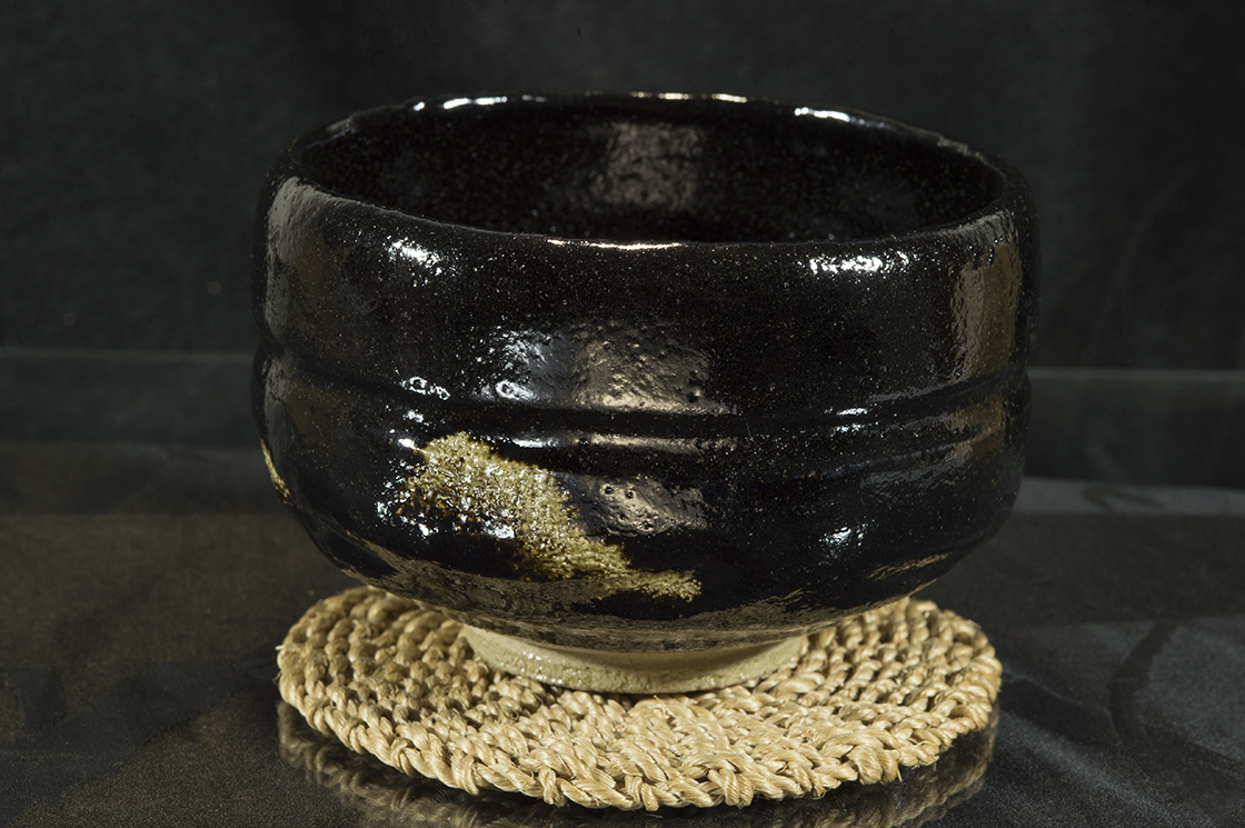 Daitokuji zen templom kuro raku chawan Shoraku Sasaki