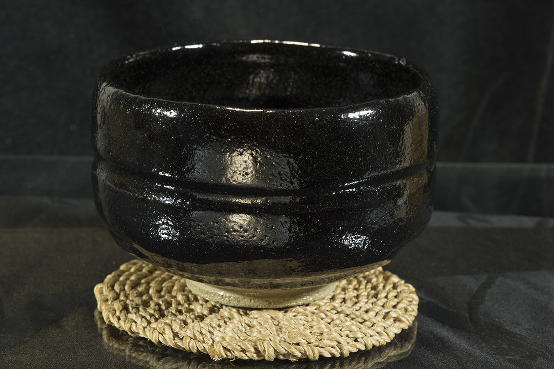Daitokuji zen templom kuro raku chawan Shoraku Sasaki