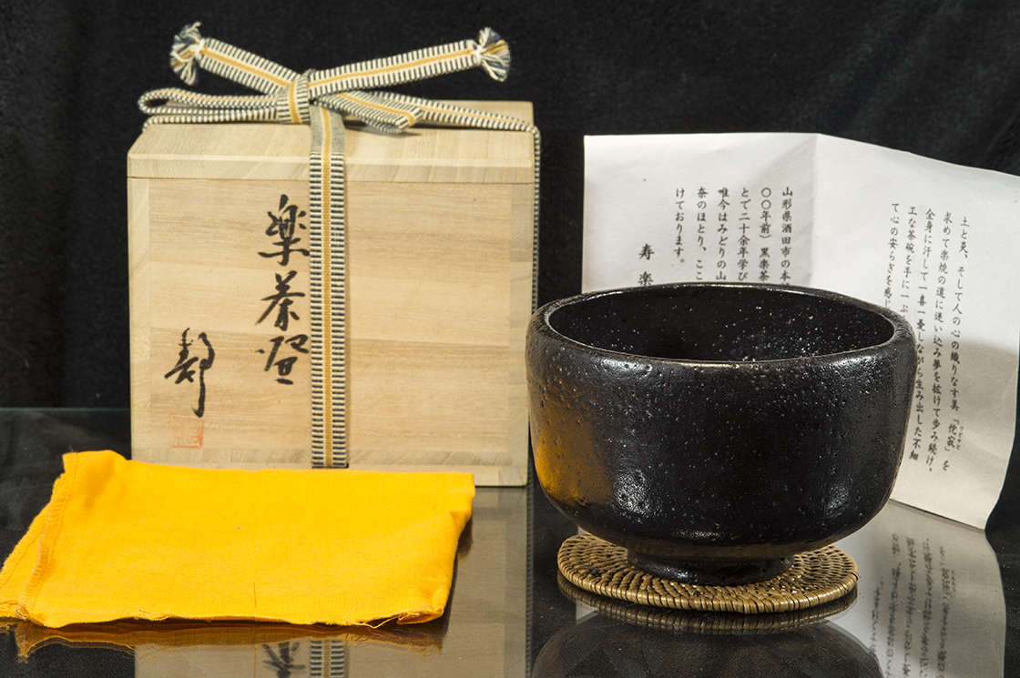 Chojiro Raku Chawan matcha teáscsésze