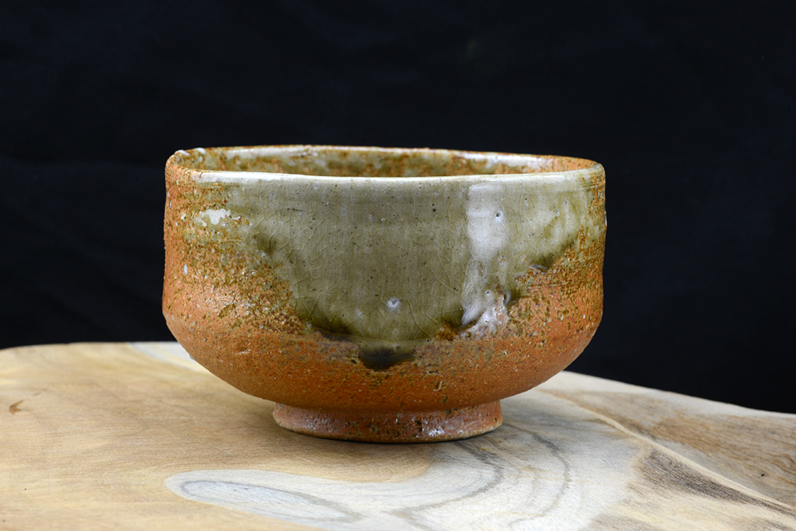 Shigaraki chawan japán matcha teáscsésze