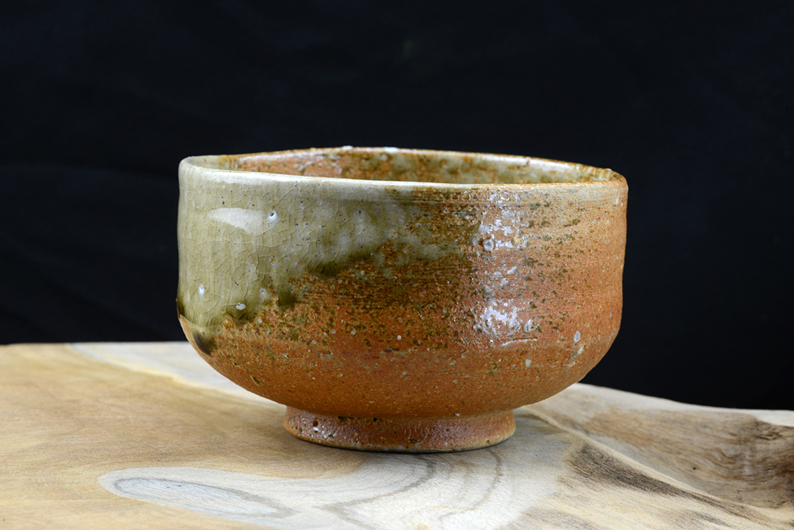 Shigaraki chawan japán matcha teáscsésze