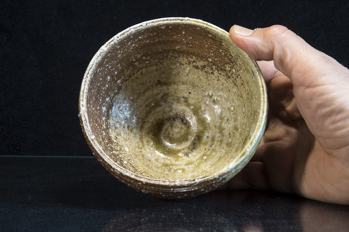 rakusai  fatüzes shigaraki chawan matcha teáscsésze