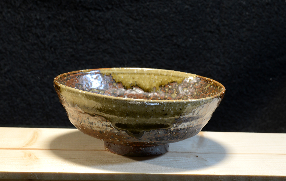 shigaraki chawan matcha csésze