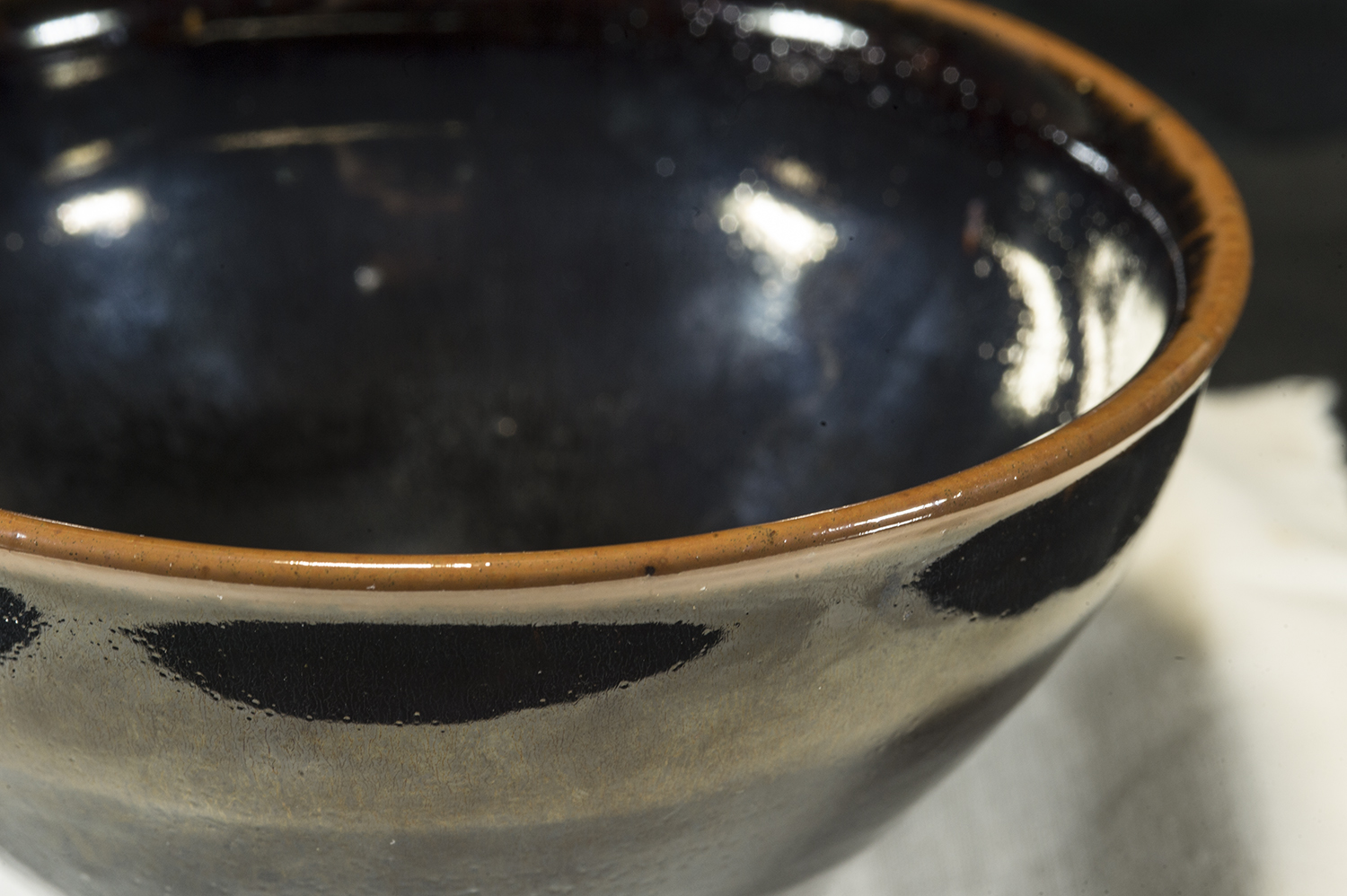 noboru ogami tamba chawan japán matcha teáscsésze