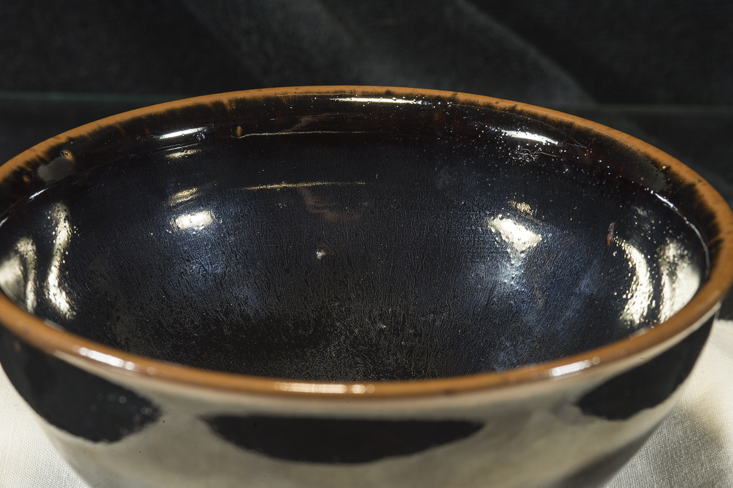 noboru ogami tamba chawan japán matcha teáscsésze