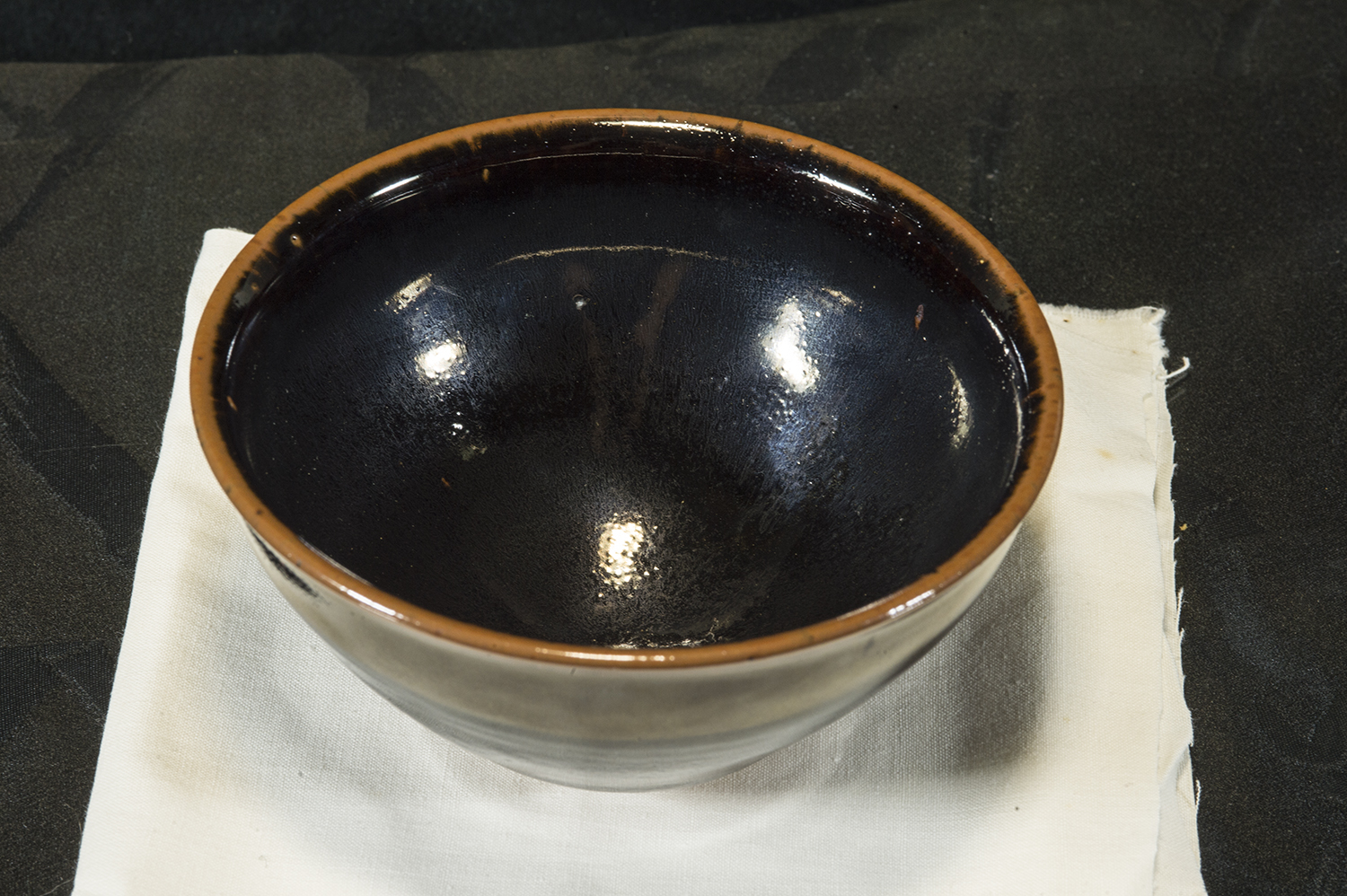 noboru ogami tamba chawan japán matcha teáscsésze