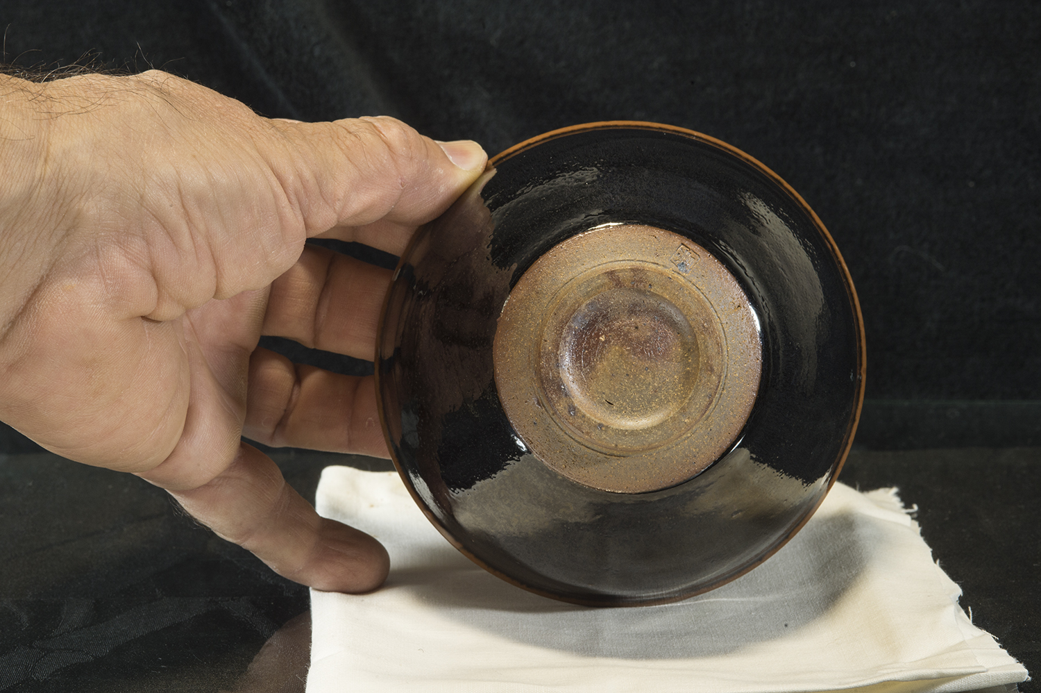 noboru ogami tamba chawan japán matcha teáscsésze